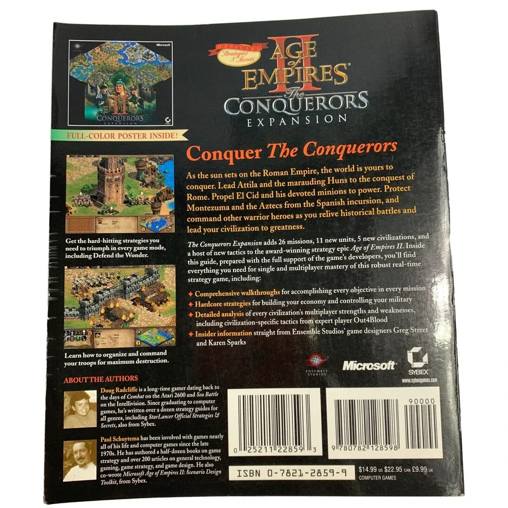 Age of Empires II: The Conquerors Expansion Official Guide Strategies Secrets